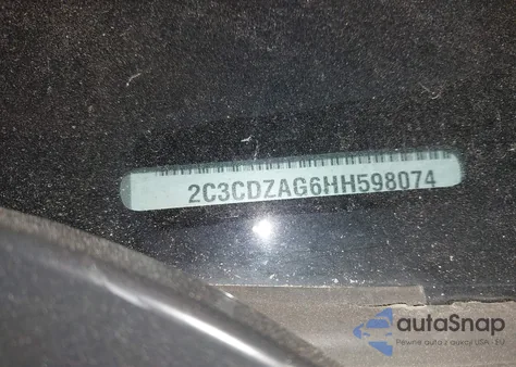 2017 Dodge Challenger Sxt from USA, damaged, VIN 2C3CDZAG6HH598074